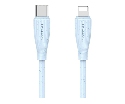 Kabel USAMS Kabel SJ717 30W USB-C do Lightning 1m niebieski